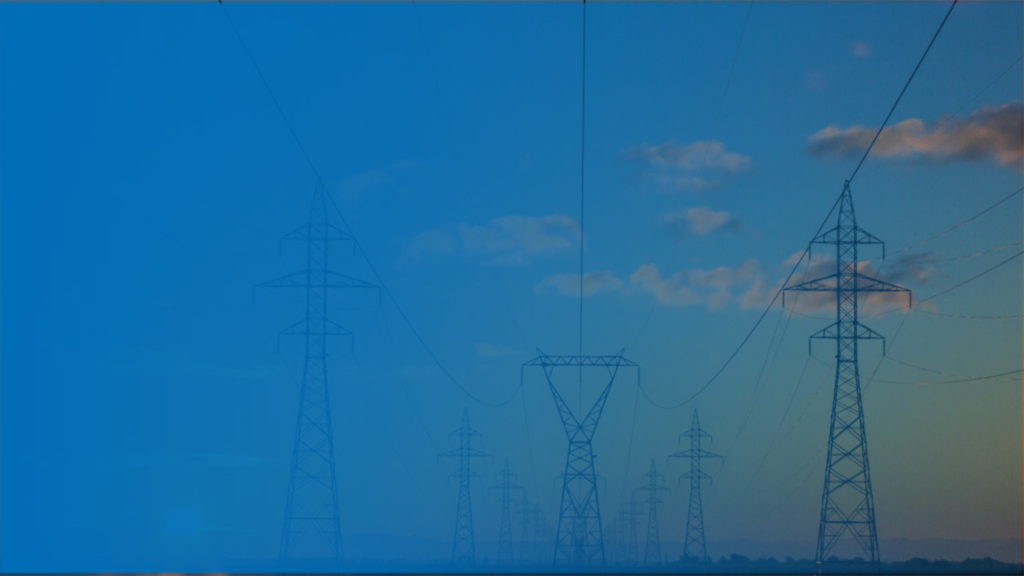 Critical Infrastructure Header (power lines with blue gradient)