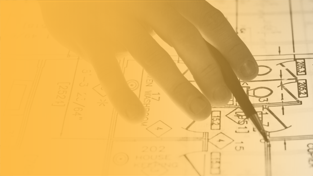 Education Header (working hand image with yellow gradient)