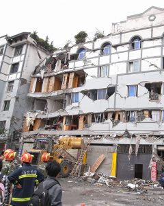 Earthquake in Sichuam, China