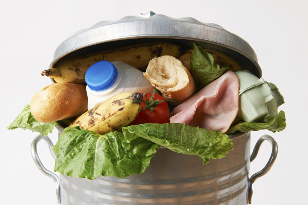 Fresh Food In Garbage Can To Illustrate Waste [Photo courtesy U.S. Department of Agriculture / flickr.com]