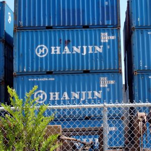 Hanjin containers