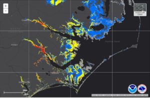 Florence Storm Surge Map
