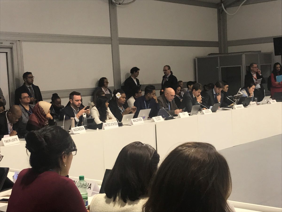 COP24 panel in action