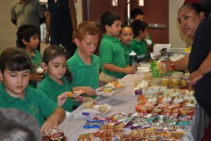 Children in Texas participate in a United States Department of Agriculture program to combat food insecurity (Source USDA)