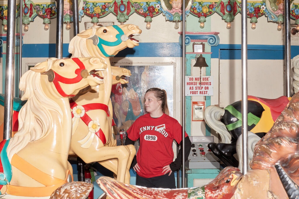 Hayley Bailley, 17, from Irwin, Pa., said she was glad to get a summer job at Kennywood amusement park paying $9 an hour. Then, she heard that the park was lifting pay to $13 an hour.