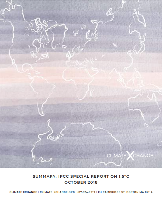 Summary: IPCC Special Report On 1.5°C