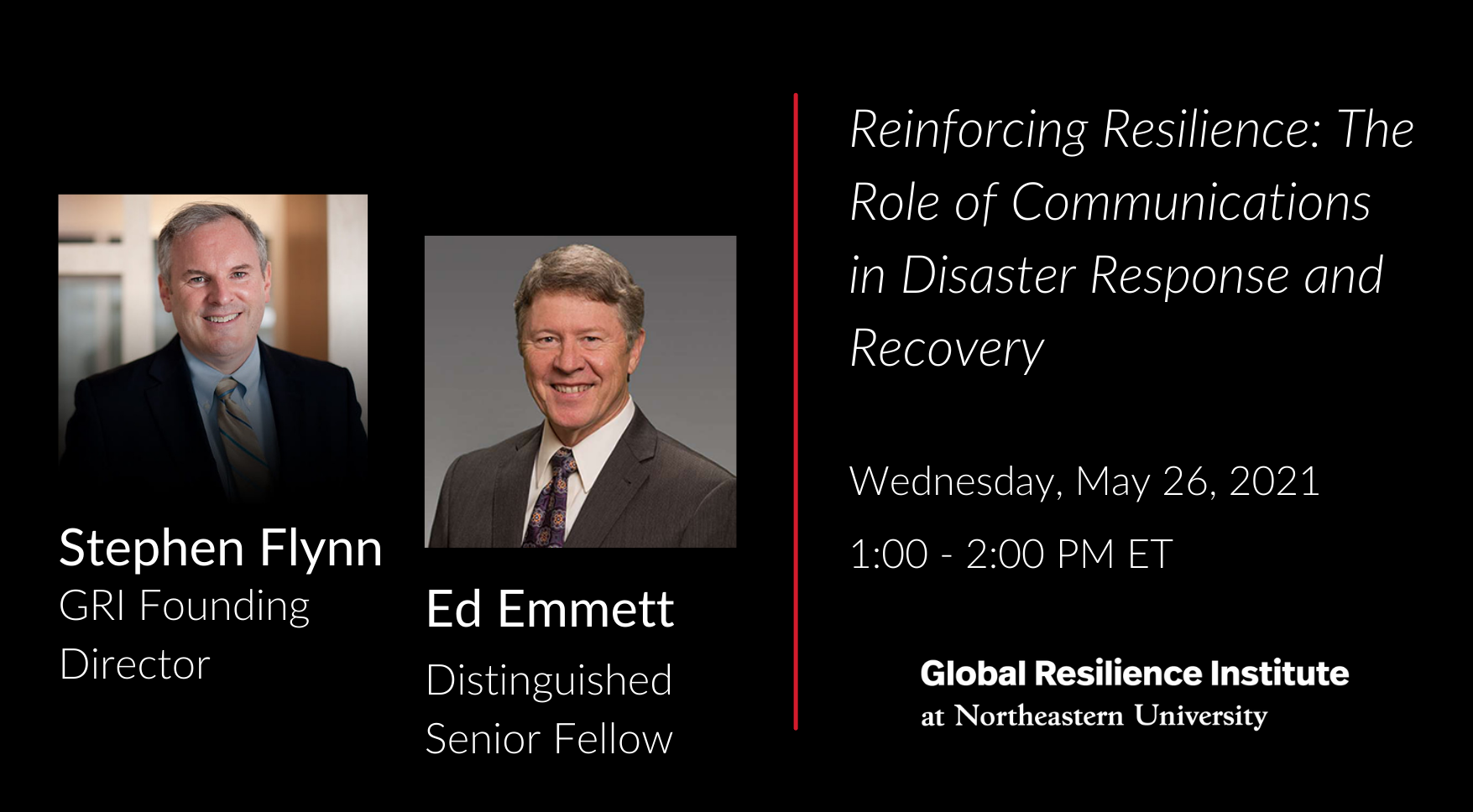 Reinforcing Resilience: The Role of Communications in Disaster Response and Recovery