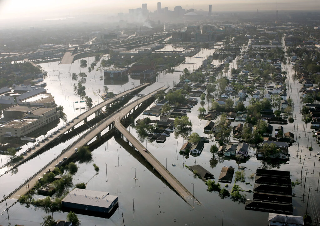 Hurricaine Katrina aftermath